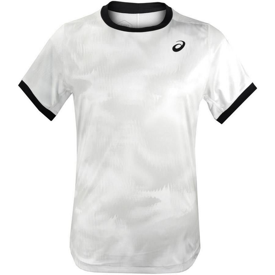 Áo Tennis Asicss Club Graphic SS Top (2041A030-100)