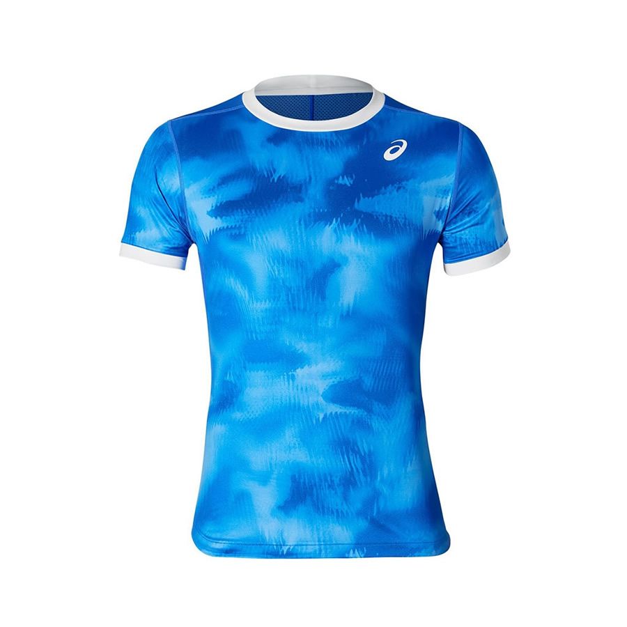 Áo Tennis Asicss Club Graphic SS Top (2041A030-400)