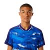 Áo Tennis Asics  MATCH GRAPHIC SHORT SLEEVE TOP (2041A228-411)