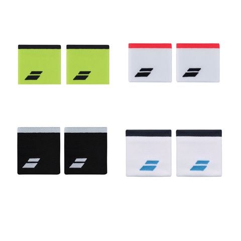 Cặp băng mồ hôi tay Babolat Logo Wristband (5UB1261)