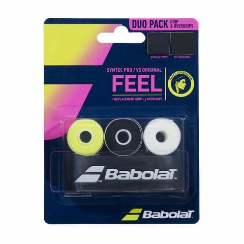 Bộ quấn cán Rafael Nadal Syntec Pro x 1 Grip + VS Original x 3 Overgrips  (670071)