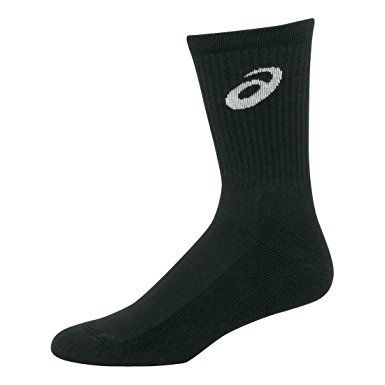 Asics Team Crew sock  - vớ cổ cao đen (ZK1454.90)