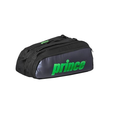 Túi Tennis Prince 3 ngăn -  TOUR COMP 3 2023 Black/Green (6P892024)