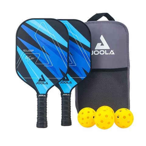 Set 2 vợt Pickleball cho người mới > JOOLA BEN JOHNS BLUE LIGHTNING (18537)