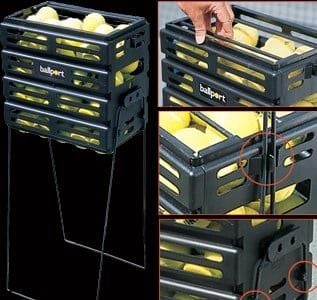 Rổ đựng banh có bánh xe chứa 80 trái banh - TOURNA BALLPORT Deluxe (BPD-80W)