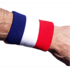 Cặp Băng mồ hôi tay-FRANCE Flag Wristbands (FBW-FR)