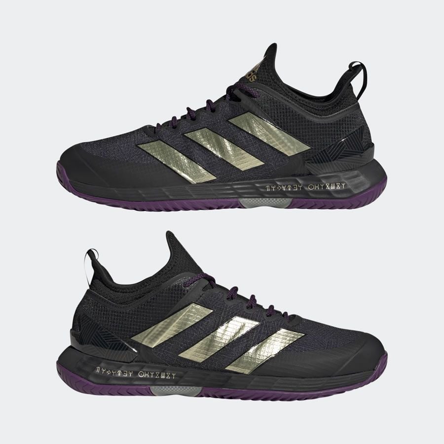 Giay Tennis Adidas ADIZERO 4 MARVEL BLACK PANTHER GX9843 Shop eTennis.vn