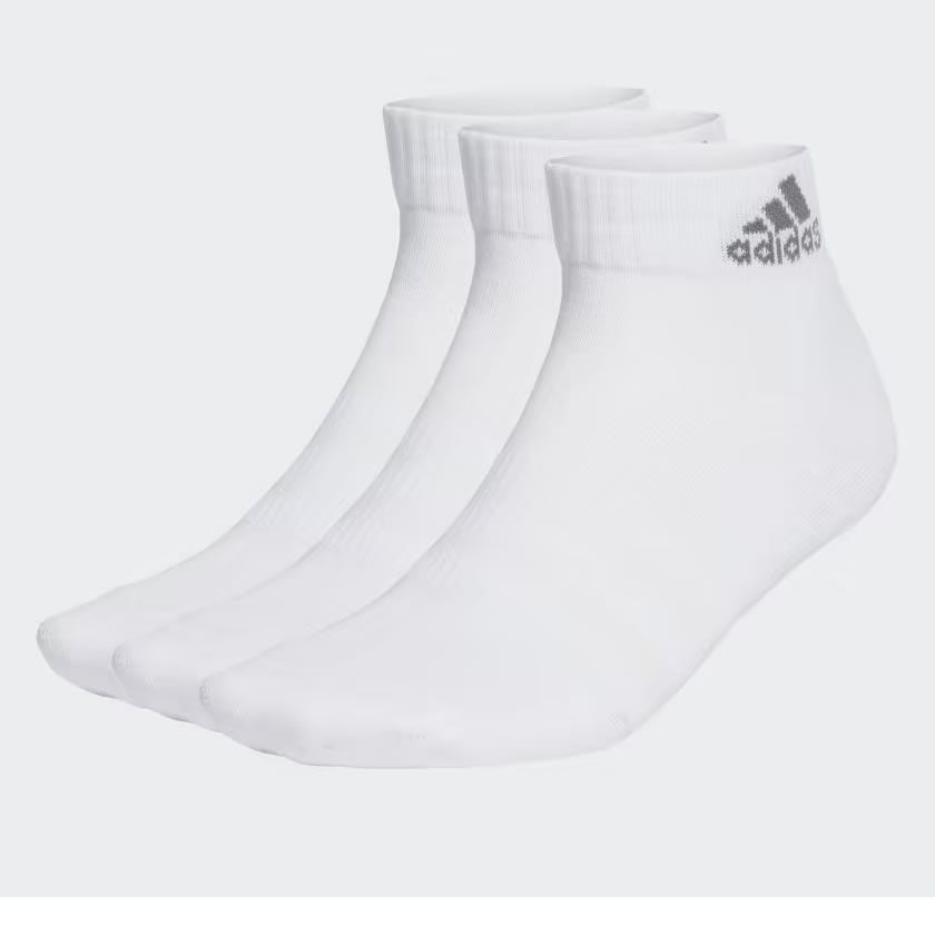 Vớ Tennis/Pickleball- Padel Adidas CUSHIONED AMORTI White (AI3946)