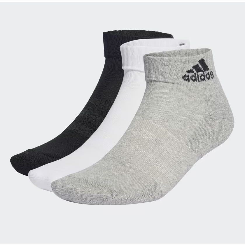 Vớ Tennis/Pickleball- Padel Adidas CUSHIONED AMORTI White (IA3948)