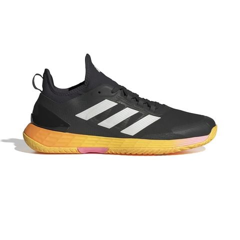 Giày Pickleball Tennis Adidas ADIZERO UBERSONIC 4 Black/Metalic (IF0446)
