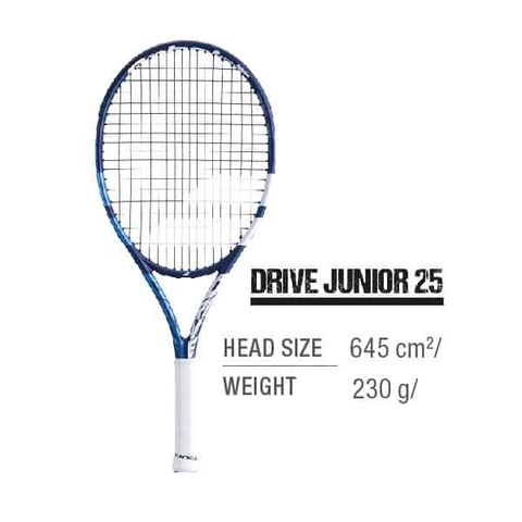 Vợt Tennis trẻ em 7-10 tuổi - Babolat DRIVE 25 inch Blue/Green 2021 (140430)