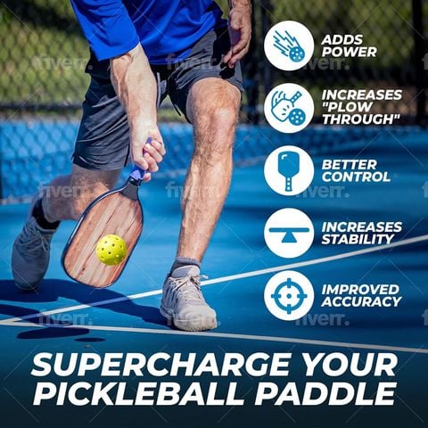 Chì dán vợt Pickleball TOURNA USA 0.64x182cm (P-LD)