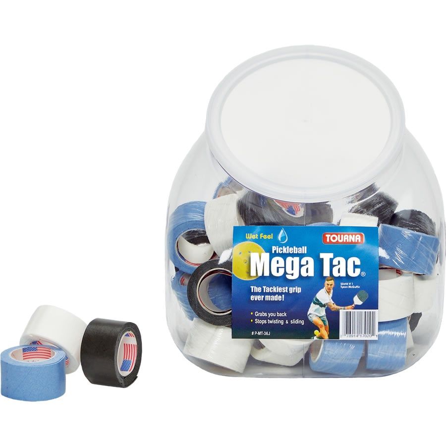 Quấn cán vợt Pickleball TOURNA Made in USA - Pickleball MEGA TAC X1 (P-MT-45J)