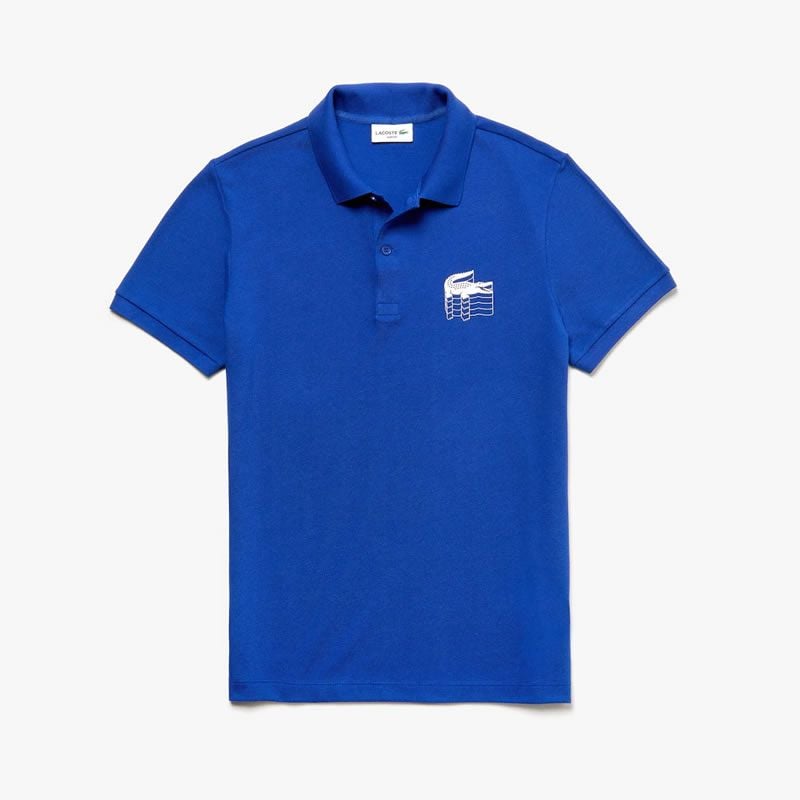 Áo Lacoste Slim Fit 3D Croc Cotton Petit Piqué 2019 (PH6402-X0U)