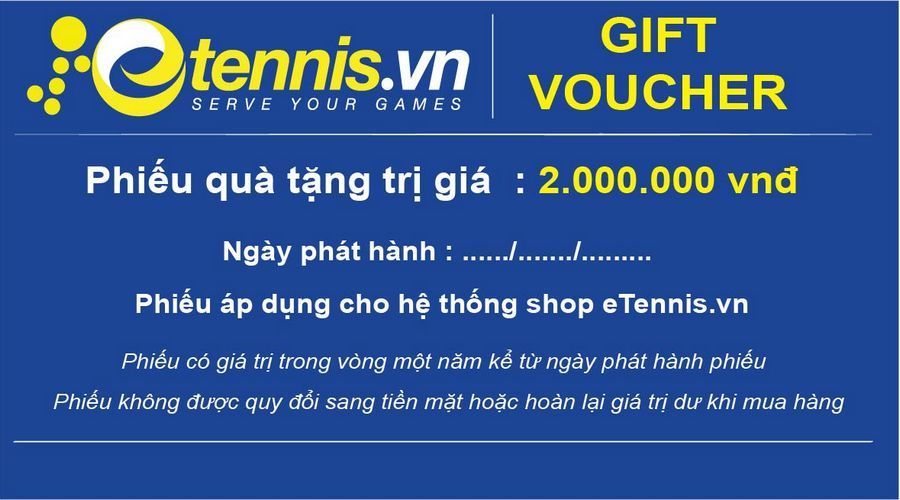 [phiếu mua hàng] GIFT VOUCHER 2.000.000đ (EGV2000)