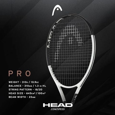 Vợt Tennis Head SPEED PRO 2024 310gram (236004)