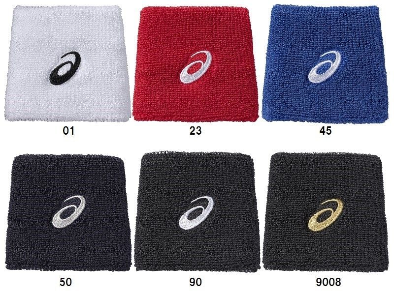 ASICS Wristband - Cặp băng mồ hôi 4 màu (RN633)