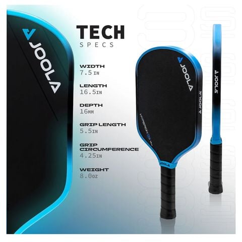 Vợt Pickleball JOOLA SIMONE JARDIM HYPERION 3S 16mm (17069)