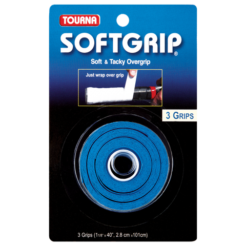 Quấn cán cuộn x3 TOURNA SOFT GRIP Blue (STG-B)