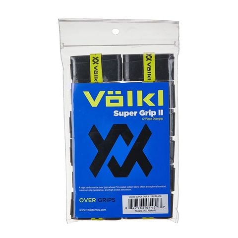 Quấn cán đen VOLKL SUPER GRIP X12 - 1 quấn cán (V33469)