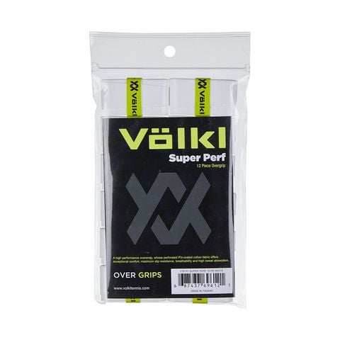 Quấn cán trắng có lỗ VOLKL SUPER PERF X12 - 1 quấn cán (V39101)