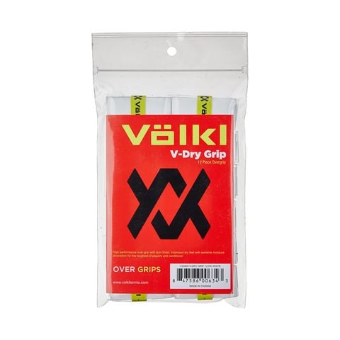 Quấn cán trắng VOLKL V DRY X12 - 1 quấn cán (V33459)