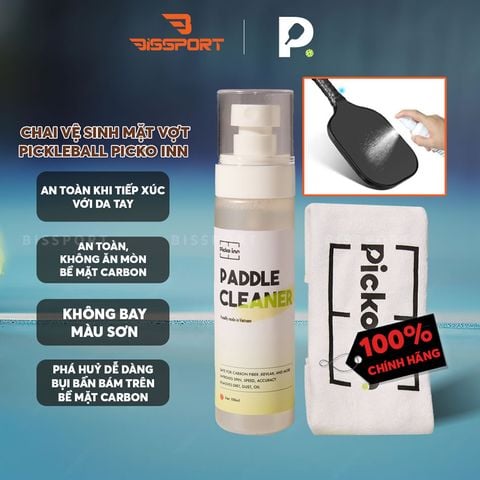 Bộ xịt và lau mặt vợt Pickleball PICKO INN (pkoin)