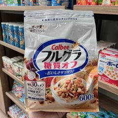 Ngũ cốc ăn kiêng Calbee giảm 30% đường - 600g