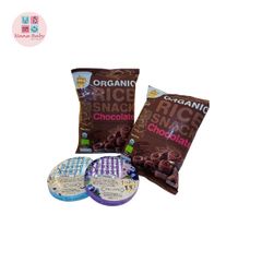 Bánh snack gạo hữu cơ nobi vị socola 40g - 18th+