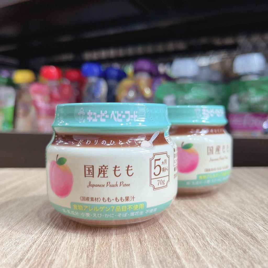 Hũ ăn liền Kewpie vị đào - 70gr (5 tháng +)