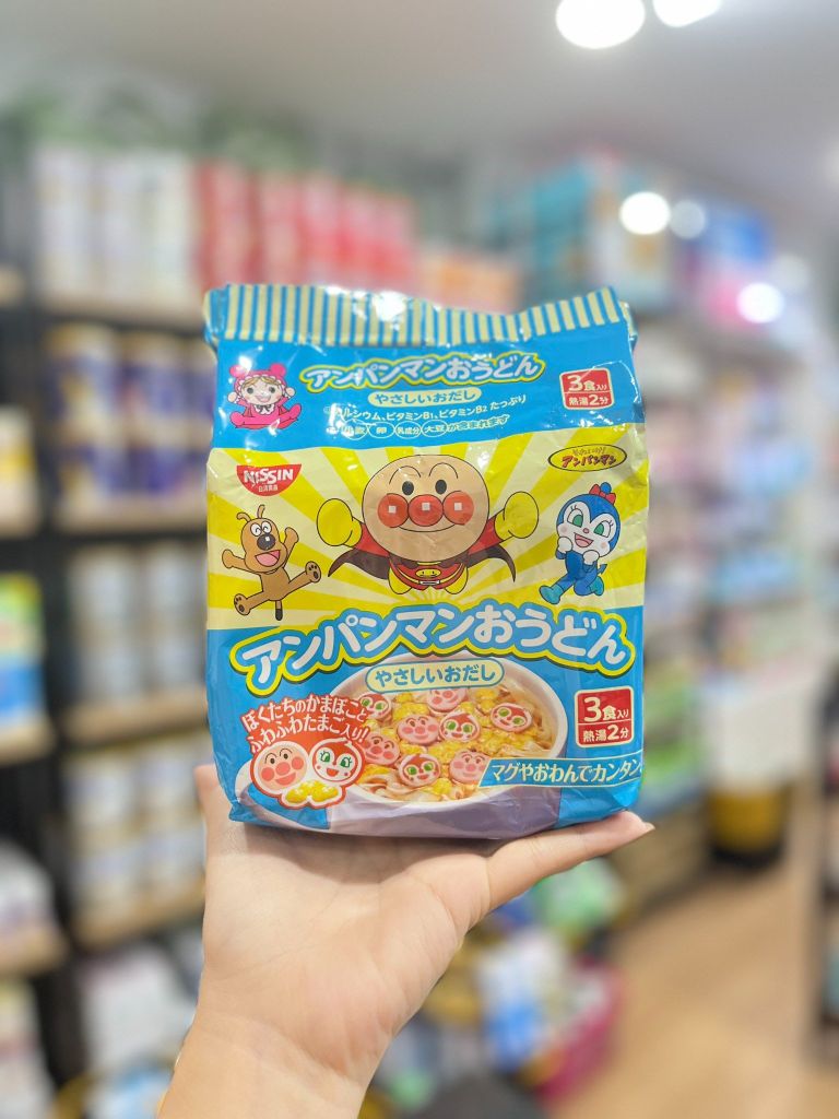 Mì Nissin vị thịt cá hải sản (30gx3 gói) xanh