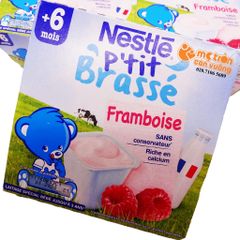 Sữa chua Nestle vị mâm xôi 4 hộp