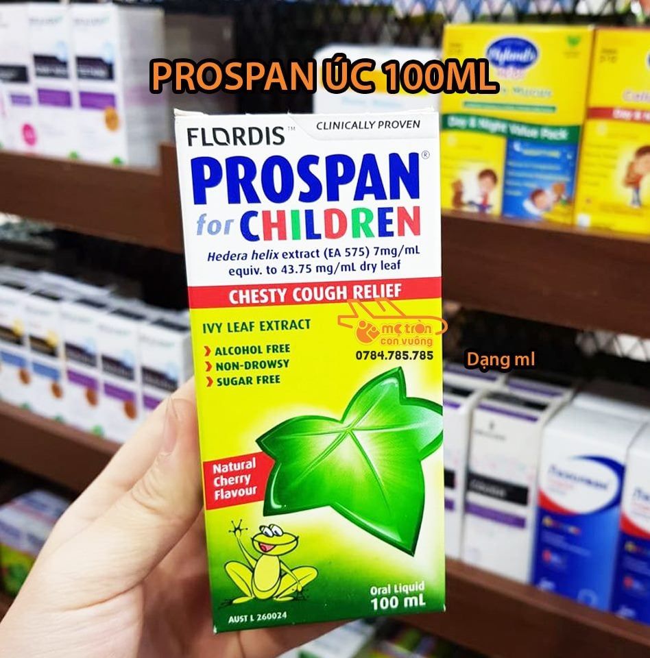 Siro ho Prospan Úc 100ml