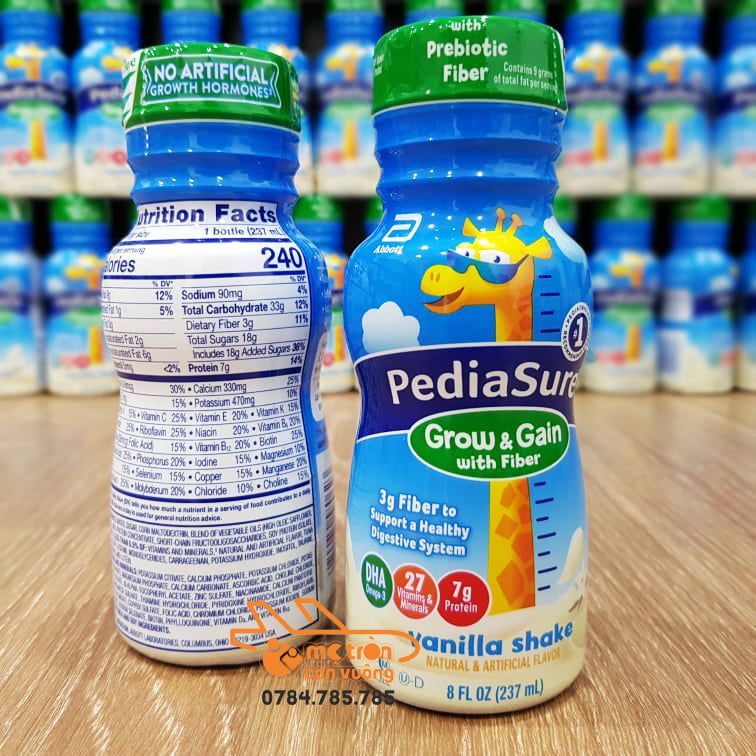 Sữa nước Pediasure Fiber Mỹ 237ml