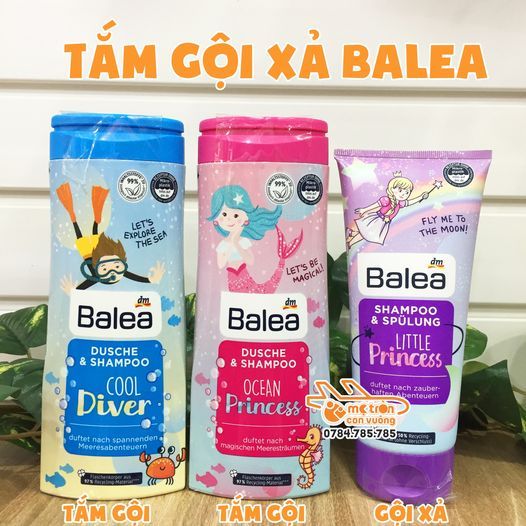 Sữa tắm gội Balea dành cho bé trai300ml