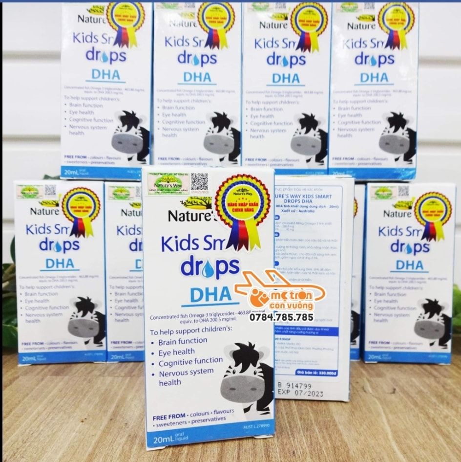 DHA cho bé Kids Smart 20ml - Hàng nhập khẩu