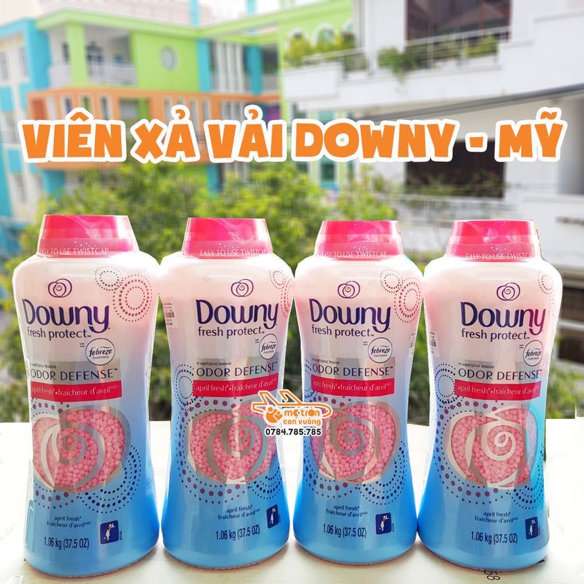 Viên xả vải Downy Fresh Protect Mỹ - Pink - 1.06kg