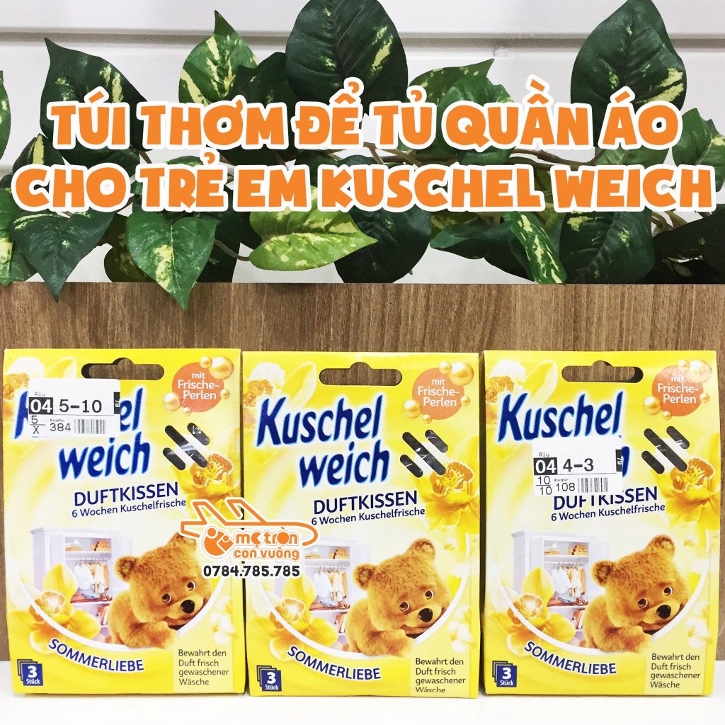Túi thơm để tủ quần áo cho bé Kuschel Weich - Đức
