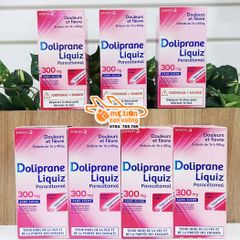 Hạ sốt Doliprane Liquiz 300mg x12 gói (16-48kg)