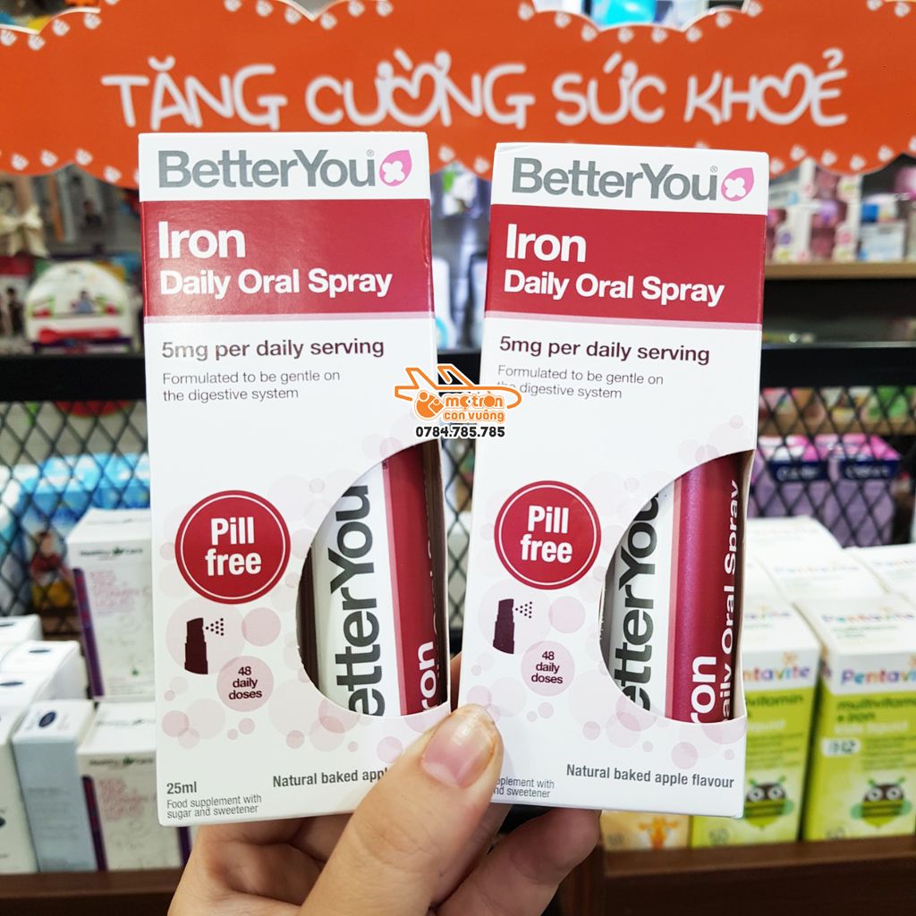 Sắt dạng xịt Iron BetterYou 25ml