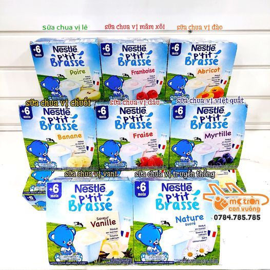 Sữa chua Nestle vị mơ 4 hộp