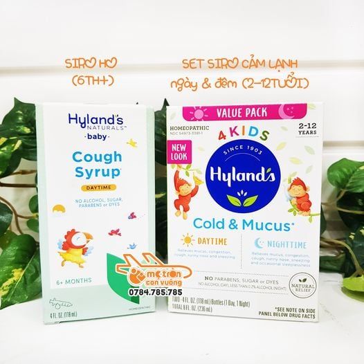 Siro ho Hylands 118ml (6m - 3 tuổi)