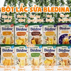 Bột lắc sữa Bledina vị vani, socola 400gr (15 tháng+)