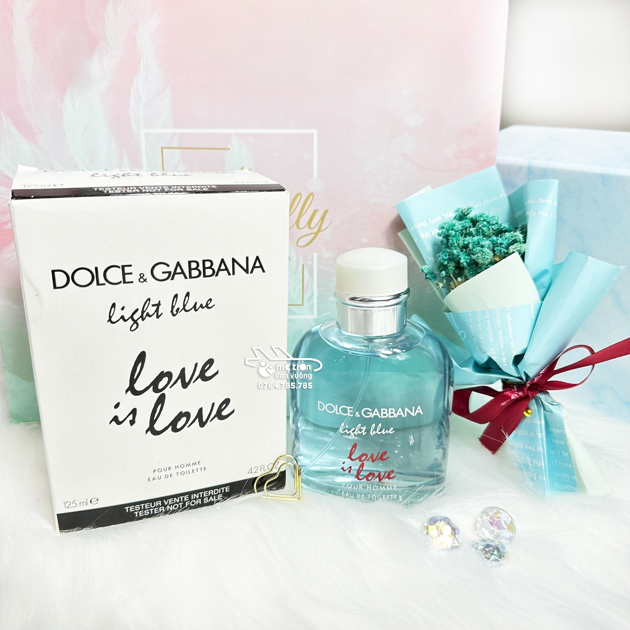 Nước hoa Dolce&Gabbana Light Blue Love in Love Pháp 100ml (Nữ)
