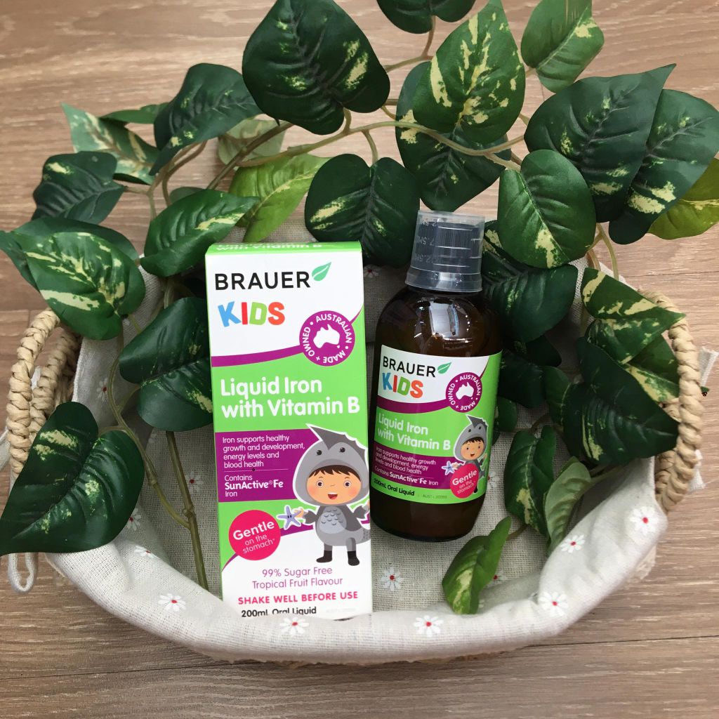 Siro Brauer bổ sung Sắt, Vitamin B 200ml (1 tuổi+)