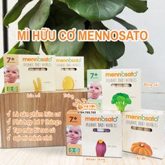 Mì hữu cơ Mennosato vị bông cải xanh 200g