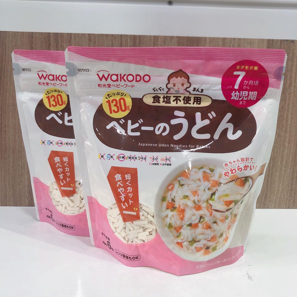 Mì udon Wakodo 130g (7 tháng+)