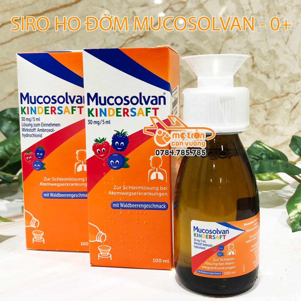 Siro ho đờm Mucosolvan 100ml