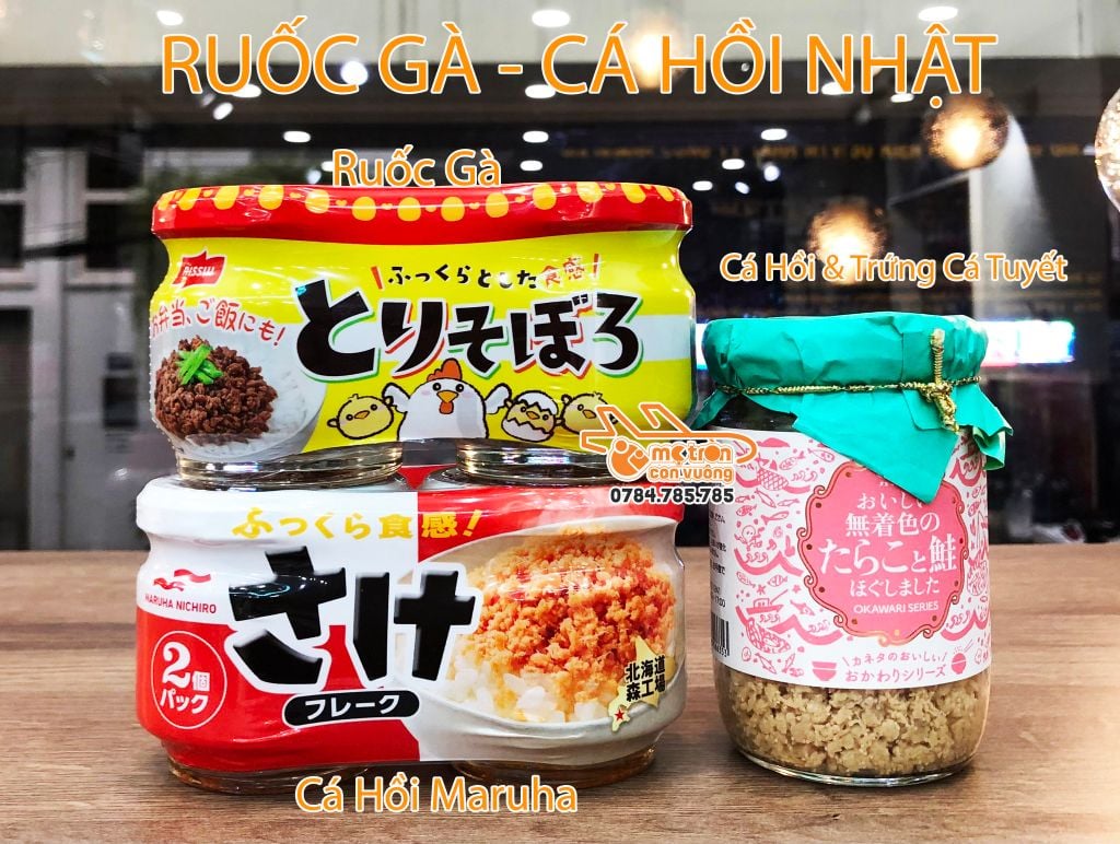 Ruốc Cá Hồi Cặp Maruha Nichiro (50g x 2)