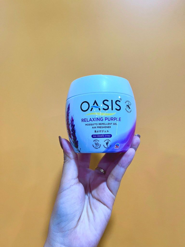 Sáp thơm phòng đuổi muỗi Oasis hương lavender - Thái lan